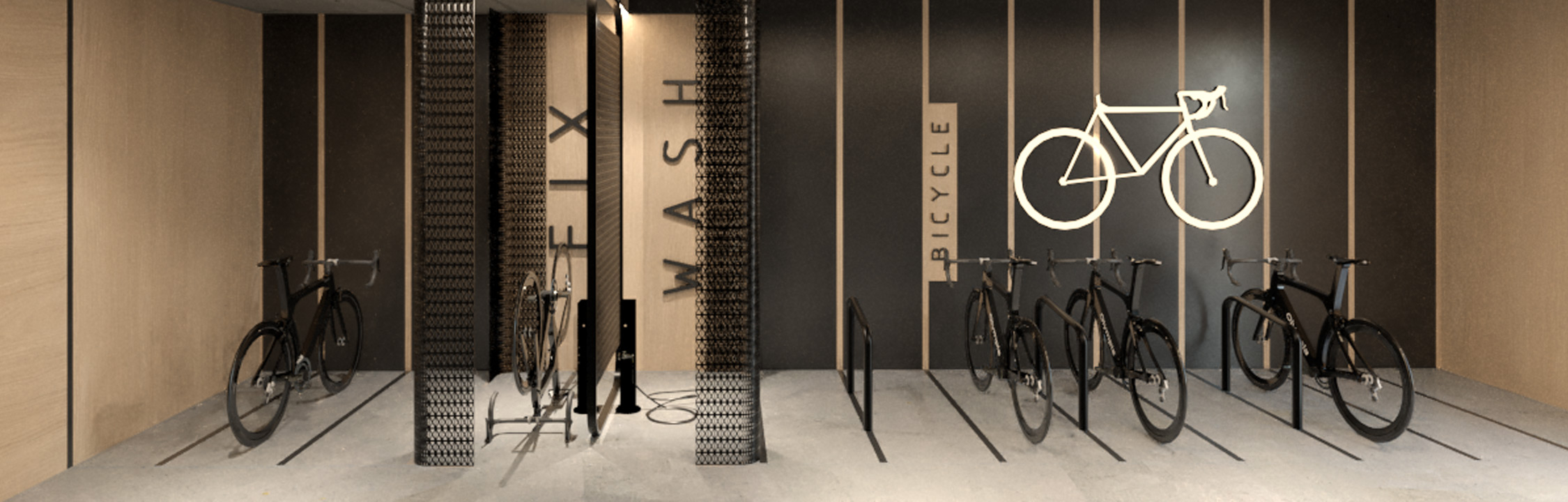 e6 amenities Bikes
